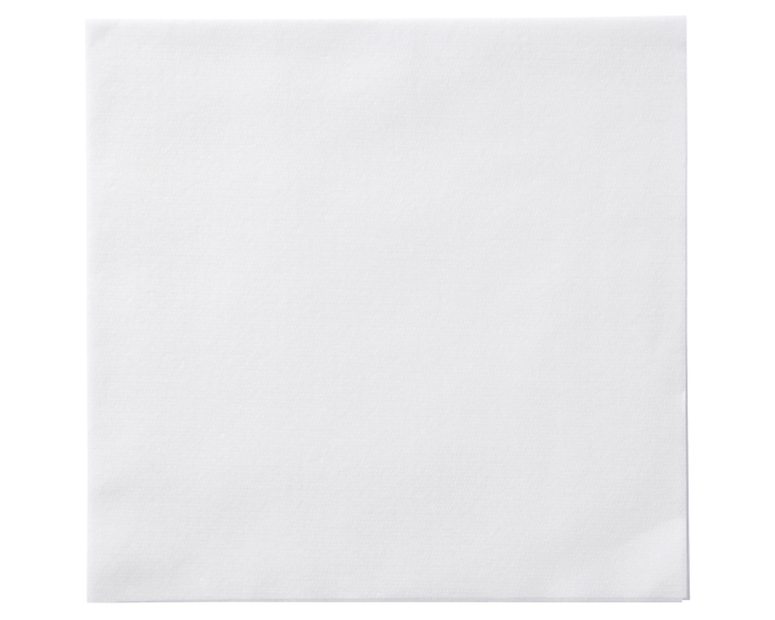 8.5 in x 4.25 in Linen-Like White Dinner Napkins 300 ct.