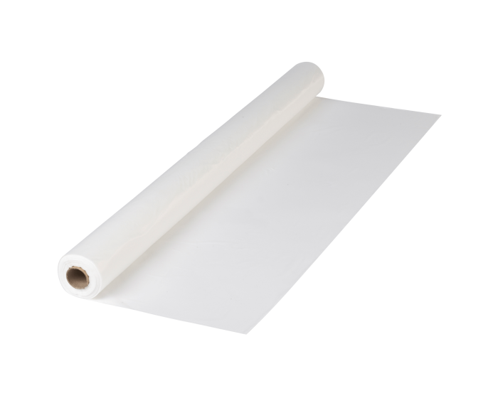 40 in x 300 ft White Plastic Table Roll 1 Roll ct.