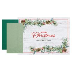 Holiday Placemat and Napkin Combo Pack 500 ct.