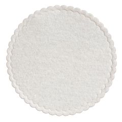 Small Plain White Coasters  Tissue Drink Coasters with Wax Backing