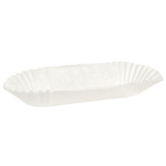 Hoffmaster Oval Wastebasket Liners, 6 x 9, White, Pack Of 2,000